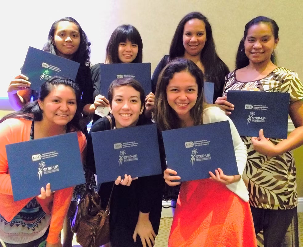 guam students holding certificates