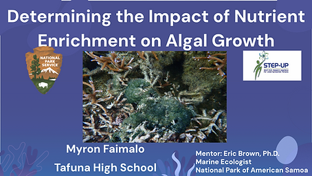 Myron Faimalo presentation
