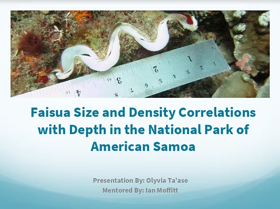 Olyvia Taʻase presentation